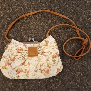 American Eagle Crossbody Floral Purse